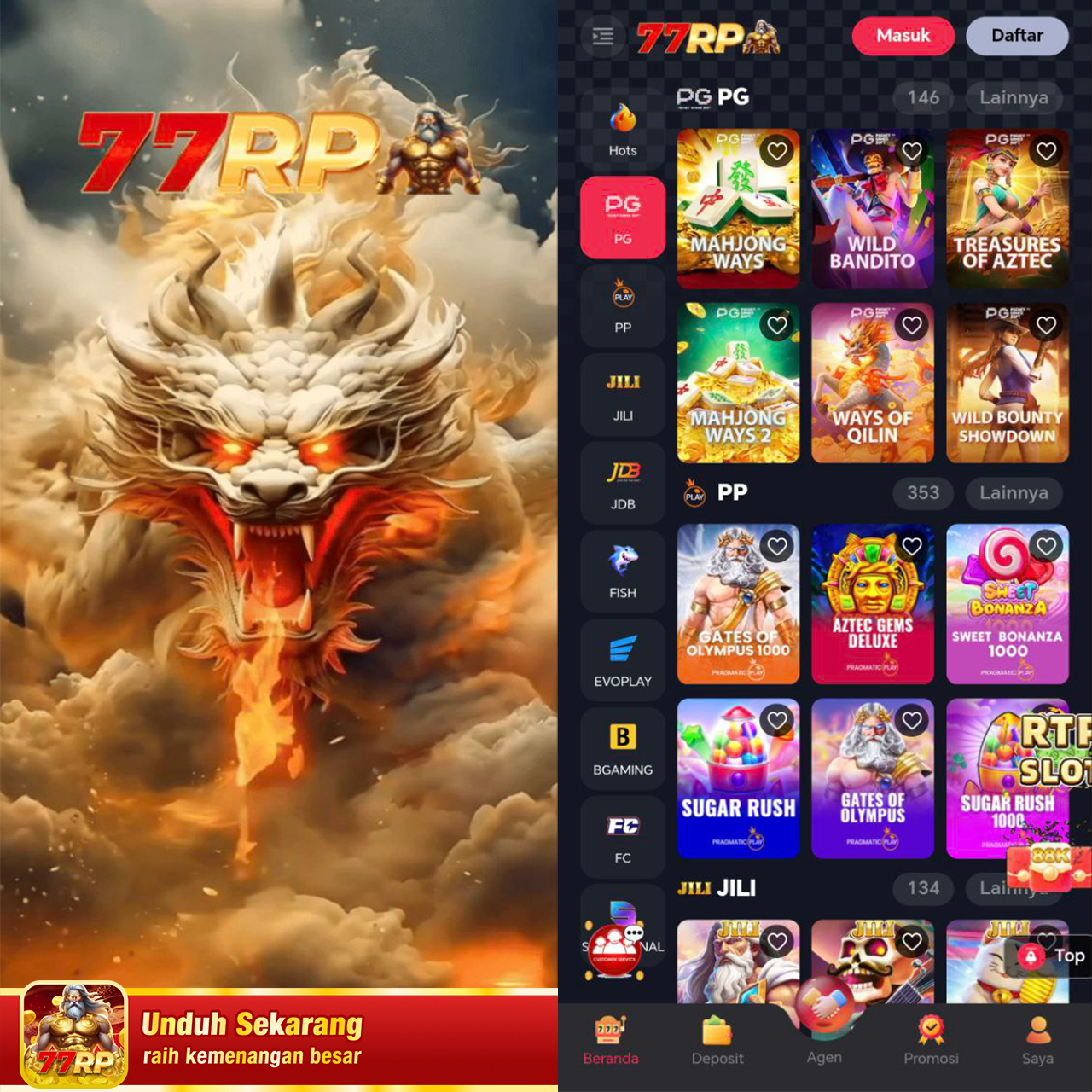 77RP - Portal Resmi Game Kasino dengan Link Daftar dan Akses Alternatif