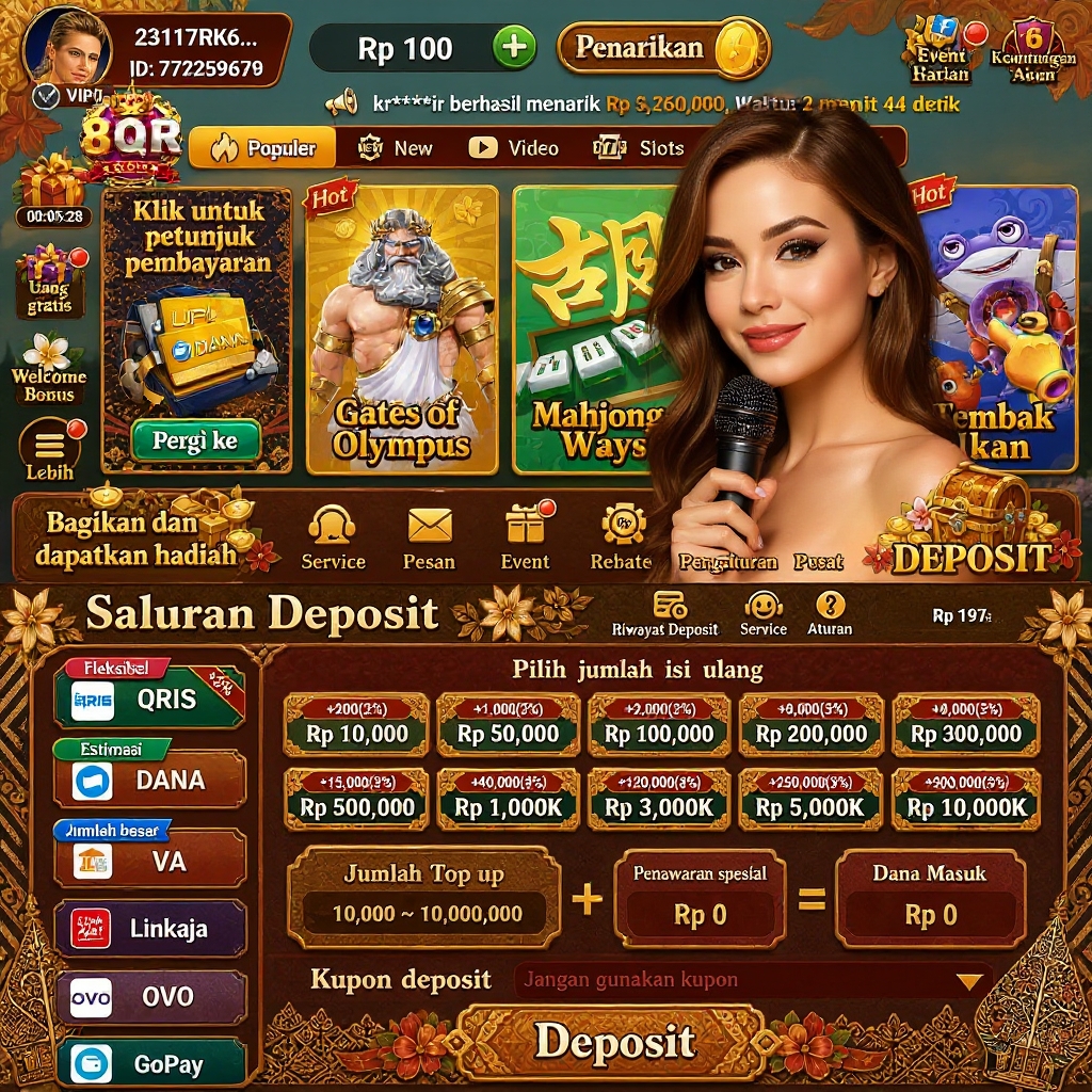 8QR - Login Situs Resmi dan Nikmati Ragam Game PG Soft