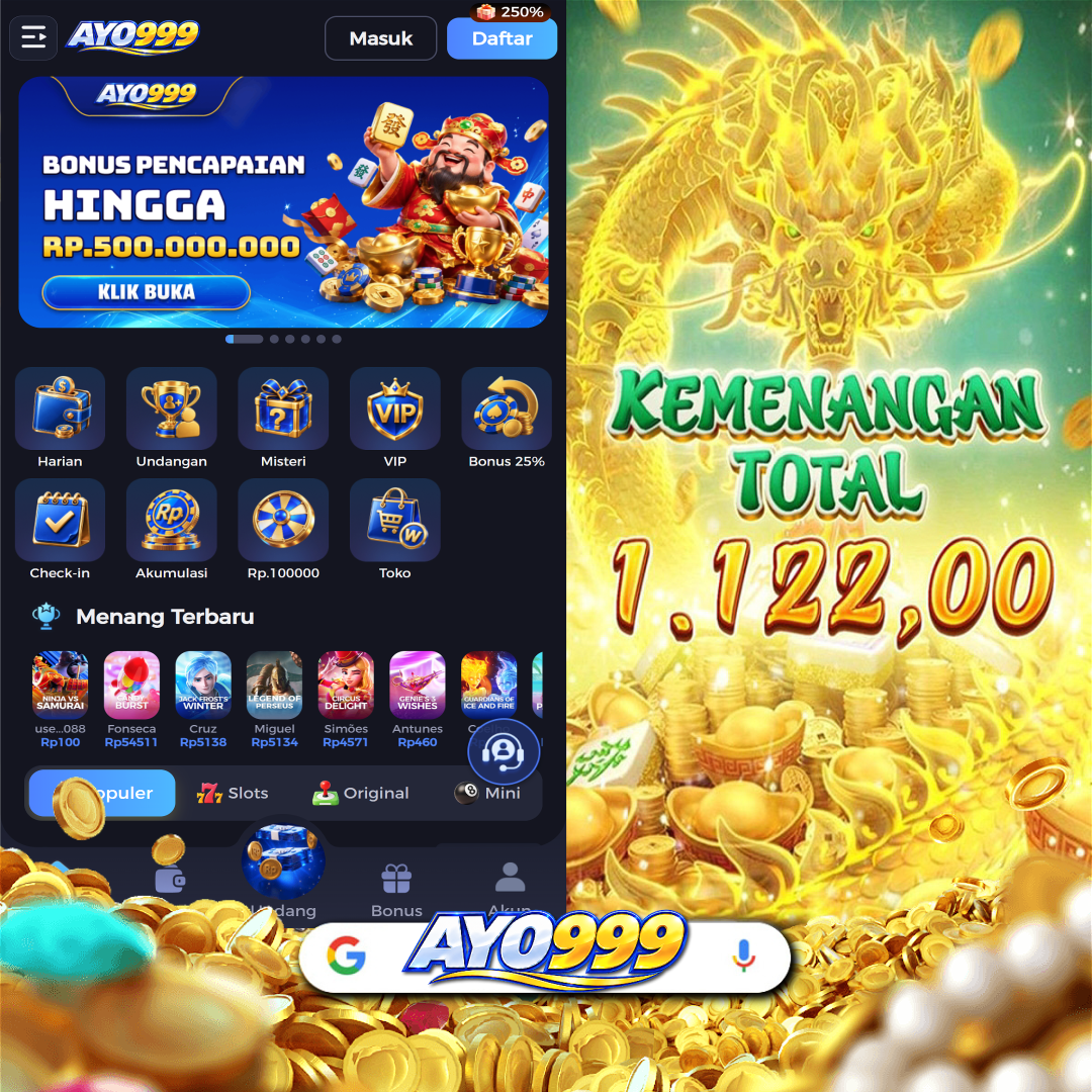 AYO999 - ayo999 Situs Slot Online Resmi dengan Akses Daftar dan Login