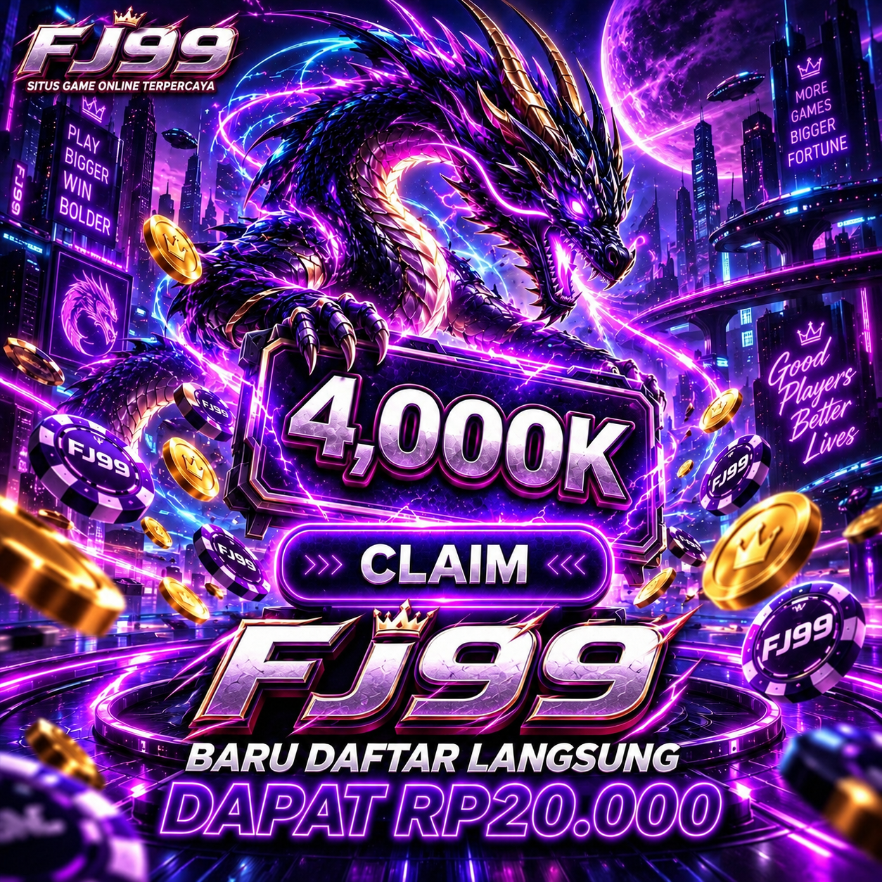 FJ99 - Platform Game Online dengan Beragam Pilihan Permainan Seru