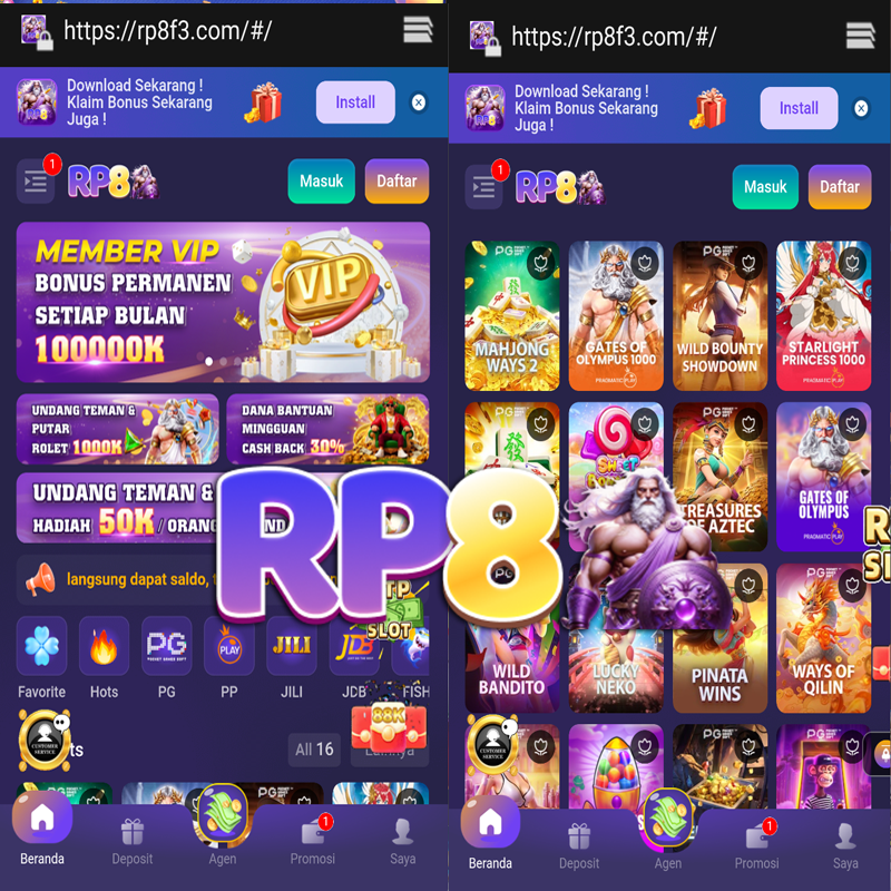 RP8 - rp8 Game Slot Online dengan Beragam Tema dan Fitur Bonus